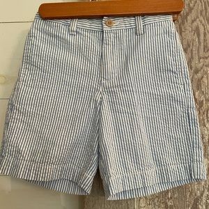 Youth boy Vineyard Vines stripe shorts 5 blue